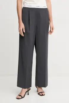 Calvin Klein pantaloni de lana imagine