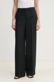 Calvin Klein pantaloni din amestec de in imagine