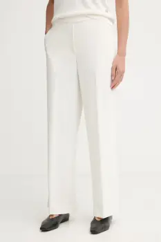 Calvin Klein pantaloni straight pentru femei imagine