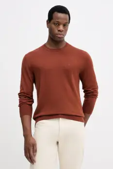 Calvin Klein pulover de bumbac imagine