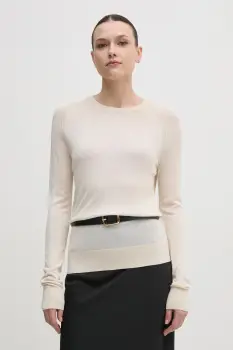 Calvin Klein pulover din amestec de matase imagine