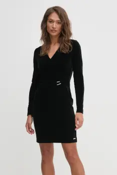 Calvin Klein rochie de catifea imagine