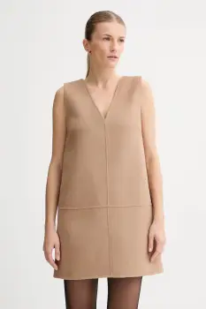 Calvin Klein rochie din amestec de lana imagine