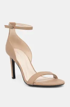Calvin Klein sandale HEEL SANDAL 90 - LTH imagine