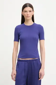 Calvin Klein tricou de dama cu modal imagine