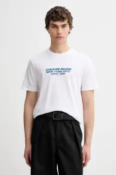 Calvin Klein tricou din bumbac imagine
