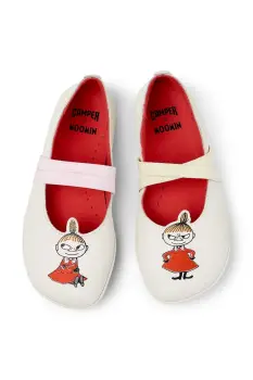 Camper balerini din piele pentru copii TWS Kids by Moomin imagine