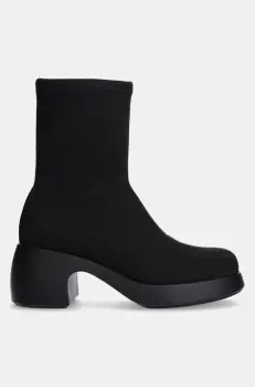 Camper botine Thelma femei, culoarea negru, cu toc drept, K400619-001 imagine