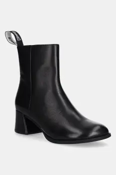 Camper cizme de piele Kora culoarea negru, cu toc drept, K400798-001 imagine