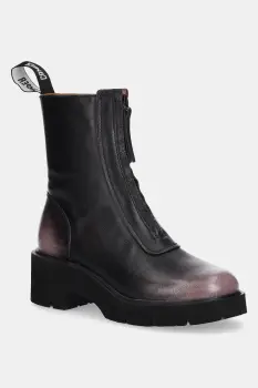 Camper cizme de piele Milah culoarea negru, cu toc drept, K400776-008 imagine