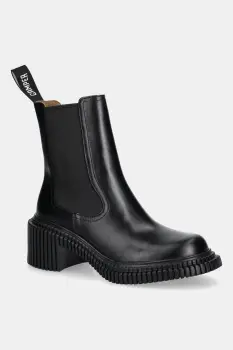 Camper ghete chelsea de piele Pix London culoarea negru, cu toc drept, K400803-001 imagine