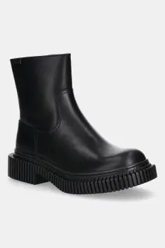 Camper ghete de piele Pix Berlin culoarea negru, K300525-001 imagine