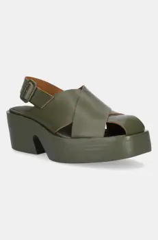 Camper sandale de piele Billie culoarea verde, K201725-002 imagine