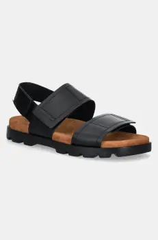 Camper sandale de piele Brutus Sandal barbati, culoarea negru, K100777-011 imagine