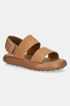 Camper sandale de piele Pelotas Flota Sandal femei, culoarea maro, K201772-004 imagine