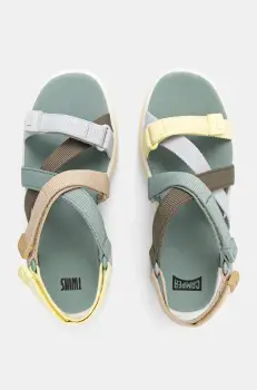 Camper sandale TWS femei, culoarea turcoaz, cu platforma, K201729-003 imagine