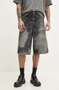 CAMPERLAB pantaloni scurti jeans barbati, culoarea gri, AU00007.003 imagine