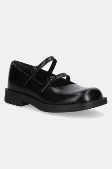 CAMPERLAB pantofi de piele 1978 femei, culoarea negru, cu toc plat, A500033.001 imagine