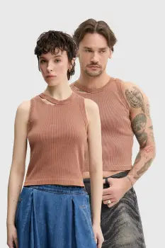 CAMPERLAB tricou din bumbac culoarea portocaliu, AU00030.002 imagine