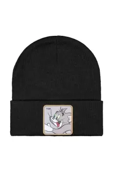 Capslab sapca Tom and Jerry culoarea negru, cu imprimeu imagine