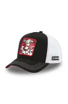 Capslab sapca x DC Comics culoarea negru, cu imprimeu, CL/DC8/1/PCT/QUE imagine