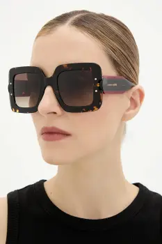 Carolina Herrera ochelari de soare culoarea maro, HER 0322/S imagine