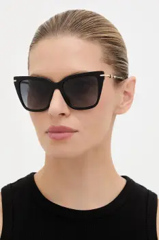 Carolina Herrera ochelari de soare culoarea negru, HER 0351/G/S imagine