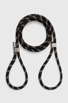 Casall curea saltea de yoga culoarea negru imagine