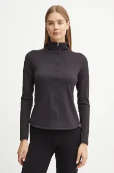 Casall hanorac de antrenament Serene culoarea negru, neted, 24110 imagine