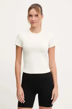 Casall tricou de antrenament culoarea bej, 25011 imagine