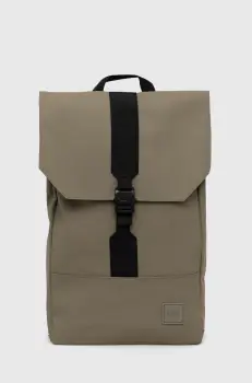 Caterpillar rucsac culoarea verde, mare, neted imagine