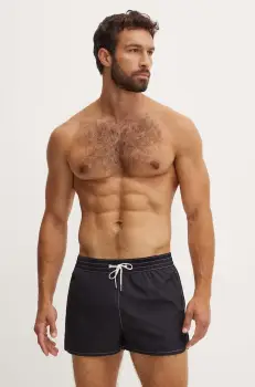 CDLP pantaloni scurti de baie culoarea negru, MSW003062301 imagine