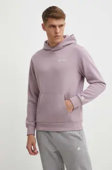 Champion bluza barbati, culoarea violet, cu gluga, neted, E20000 imagine