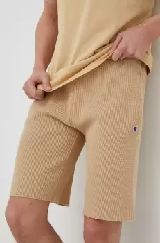 Champion pantaloni scurti barbati, culoarea bej imagine