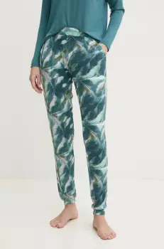 Chantelle pantaloni de lounge culoarea verde, modelator, FN7660 imagine