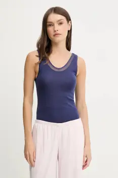 Chantelle tricou de lana Femilet culoarea bej, FN1582 imagine