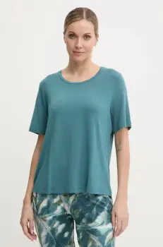 Chantelle tricou lounge culoarea verde, FN7650 imagine