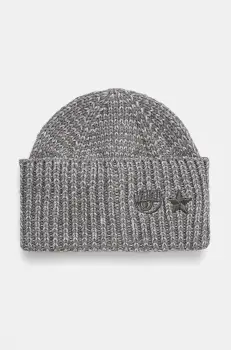 Chiara Ferragni caciula culoarea argintiu, 77SBZK32 imagine