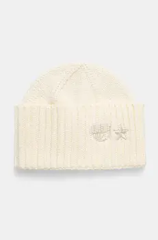 Chiara Ferragni caciula culoarea bej, 77SBZK32 imagine