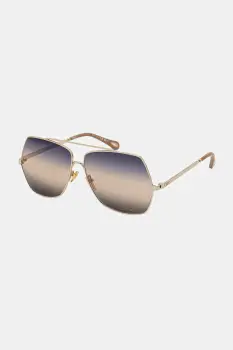 Chloe ochelari de soare culoarea auriu, CH0278S imagine