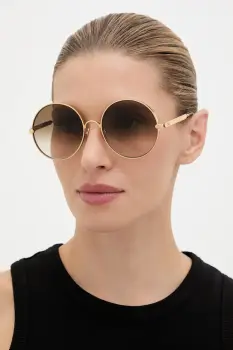 Chloe ochelari de soare culoarea auriu, CH0321S imagine