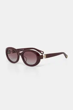 Chloe ochelari de soare culoarea bordo, CH0323SK imagine