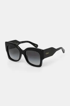 Chloe ochelari de soare femei, culoarea negru, CH0252S imagine