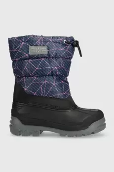 CMP cizme de iarna copii culoarea albastru marin imagine