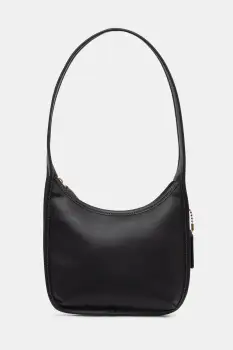 Coach geanta de mana din piele culoare neagra CAF11 imagine