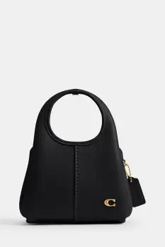 Coach geanta de piele lana 19 culoarea negru, CCY32 imagine