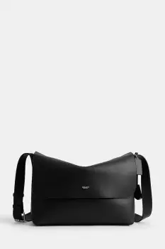 Coach geanta de piele Ludlow Messenger culoarea negru, CCB58 imagine