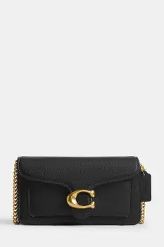 Coach geanta de piele Tabby 19 culoarea negru, CBF14 imagine