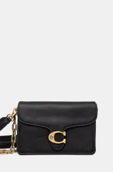 Coach geanta de piele TABBY culoarea negru, CY919 imagine