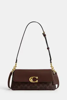 Coach geanta Jet culoarea maro, CBA83 imagine